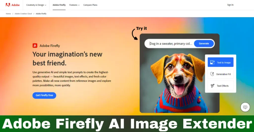 Adobe Firefly AI Image Extender