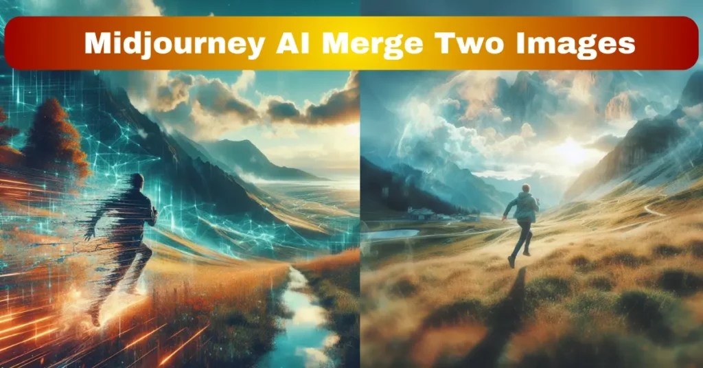 Midjourney AI Merge Two Images