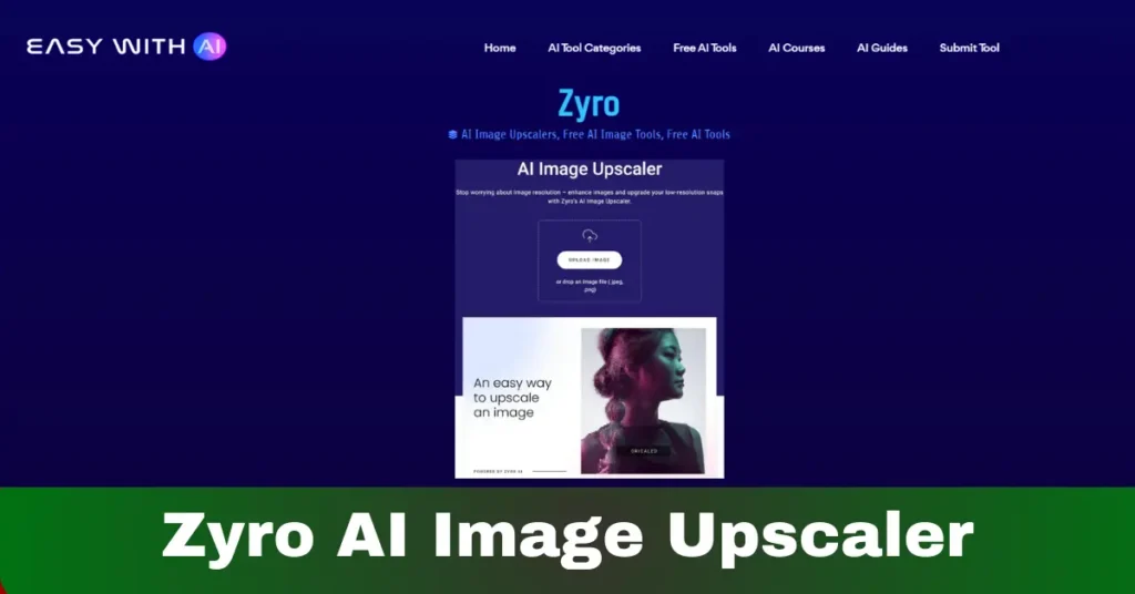 Zyro AI Image Upscaler