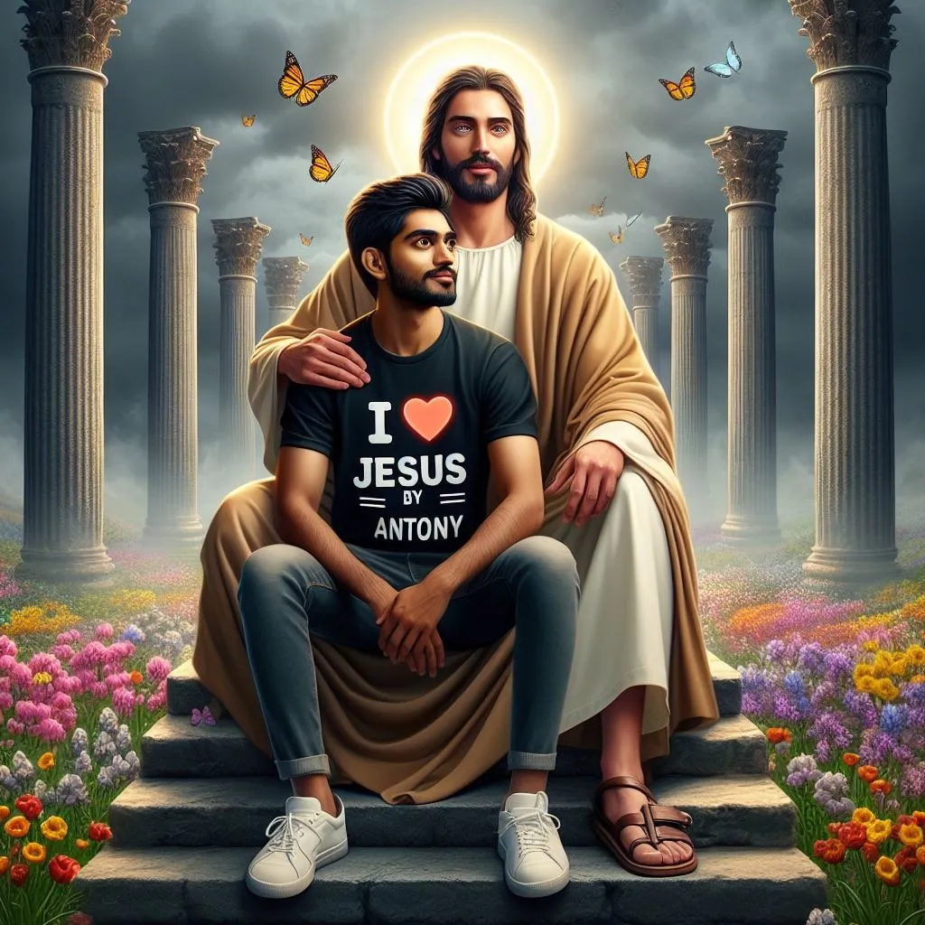 Jesus Christ Name Image Editing 2024
