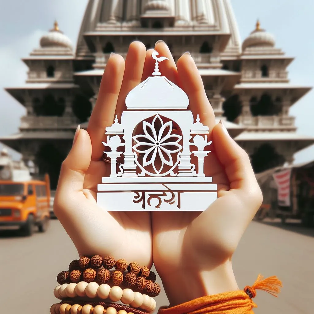 Add Name on Card in Stylish Temple