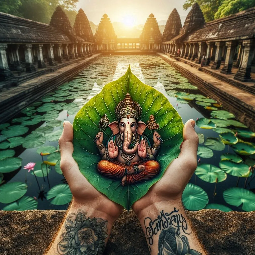 Bing AI Ganesh Chaturthi photo