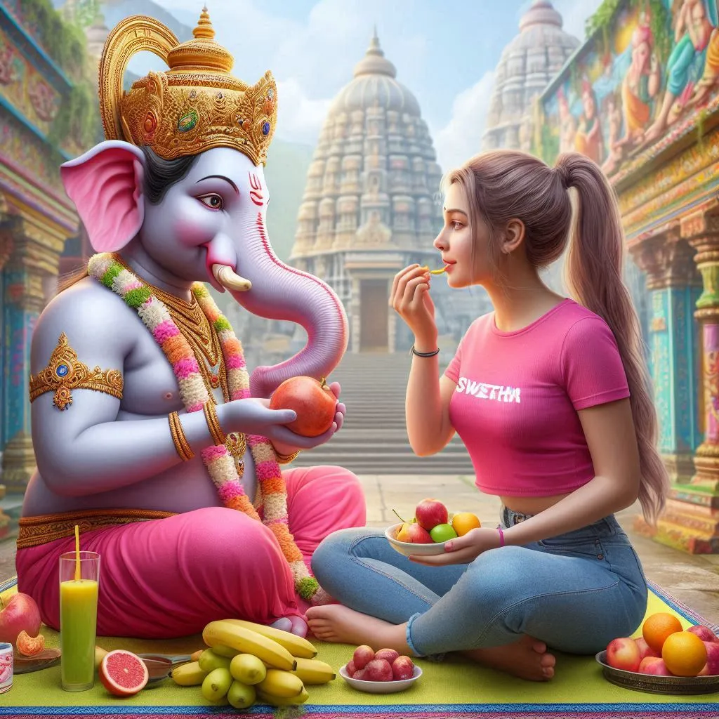 AI Ganesh Chaturthi Photo