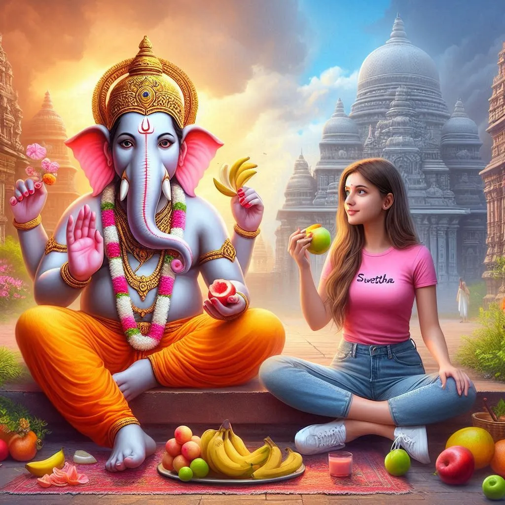 AI Ganesh Chaturthi Photo