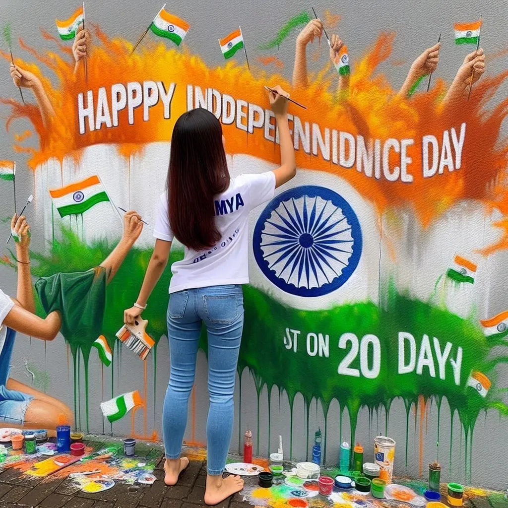 AI Independence Day Girls Name Free Prompt