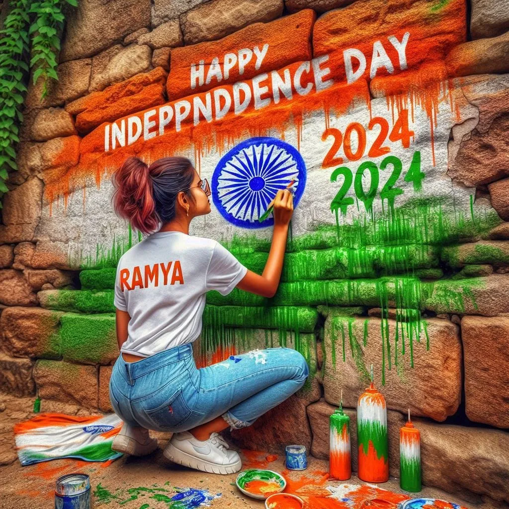 AI Independence Day Girls Prompt