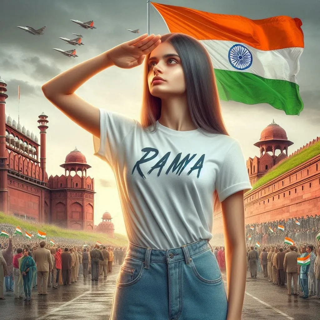 AI Independence Day Prompt for Girls