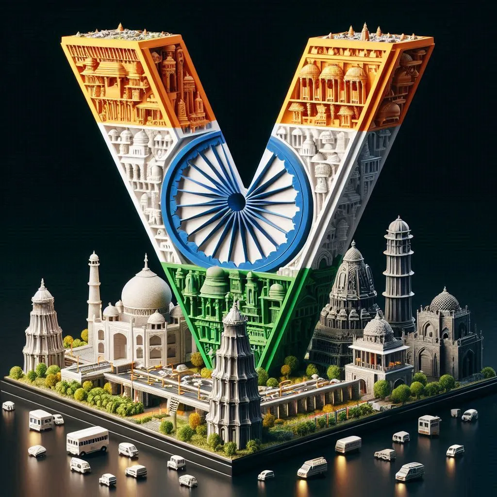 AI Independence Day 3D Name Image