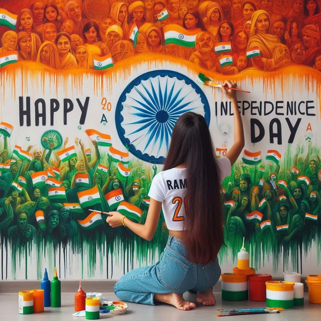 AI Independence Day Girls Name Free Prompt