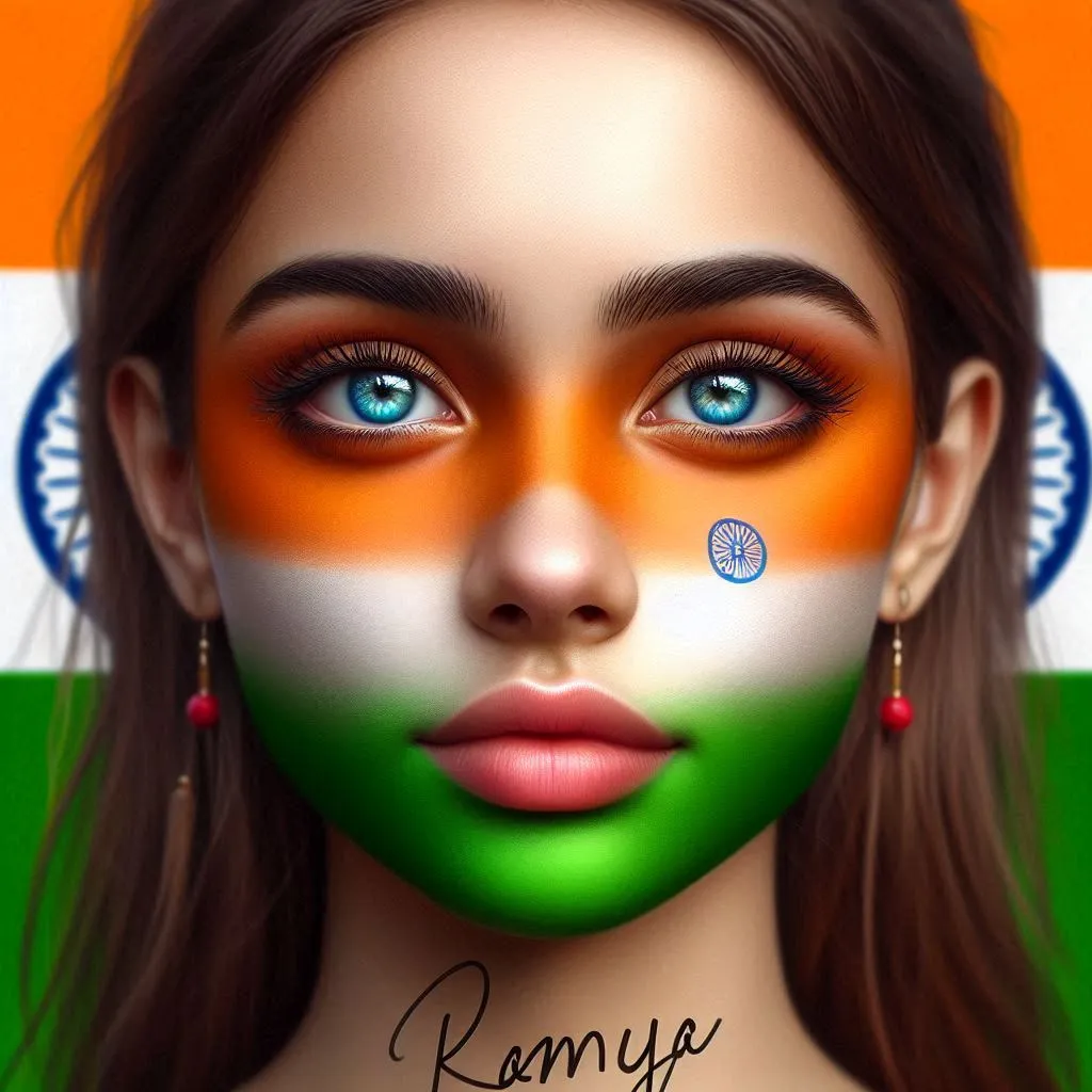 AI Independence Day Women Image