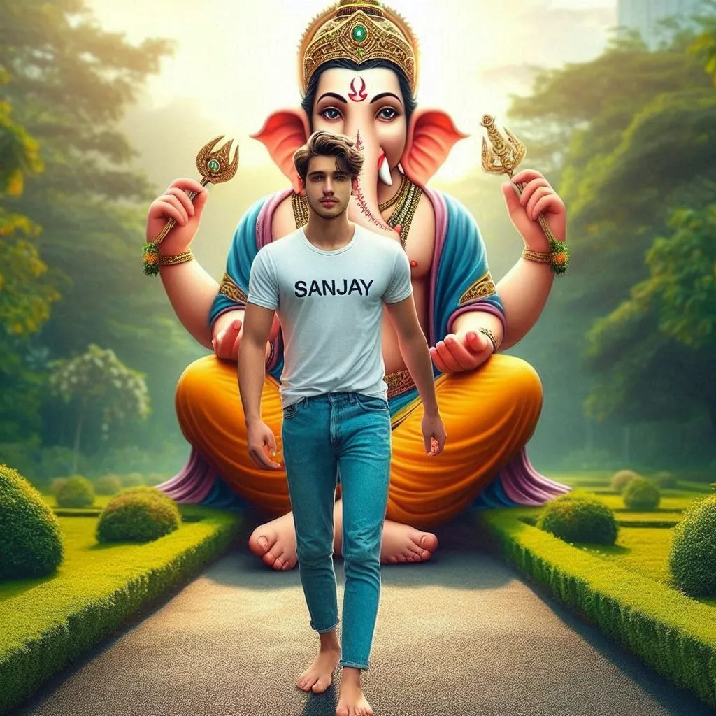 Create Stunning AI Ganesh Chaturthi Image