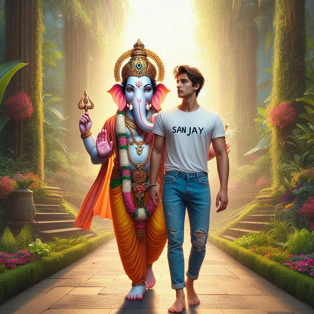 Create Stunning AI Ganesh Chaturthi Image