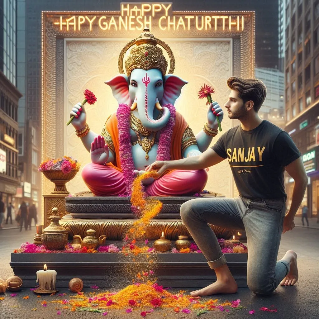 Create Your AI Ganesh Chaturthi Photo - Celebrate the Festival with Personal Touch