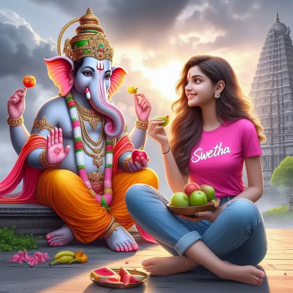 AI Ganesh Chaturthi Photo