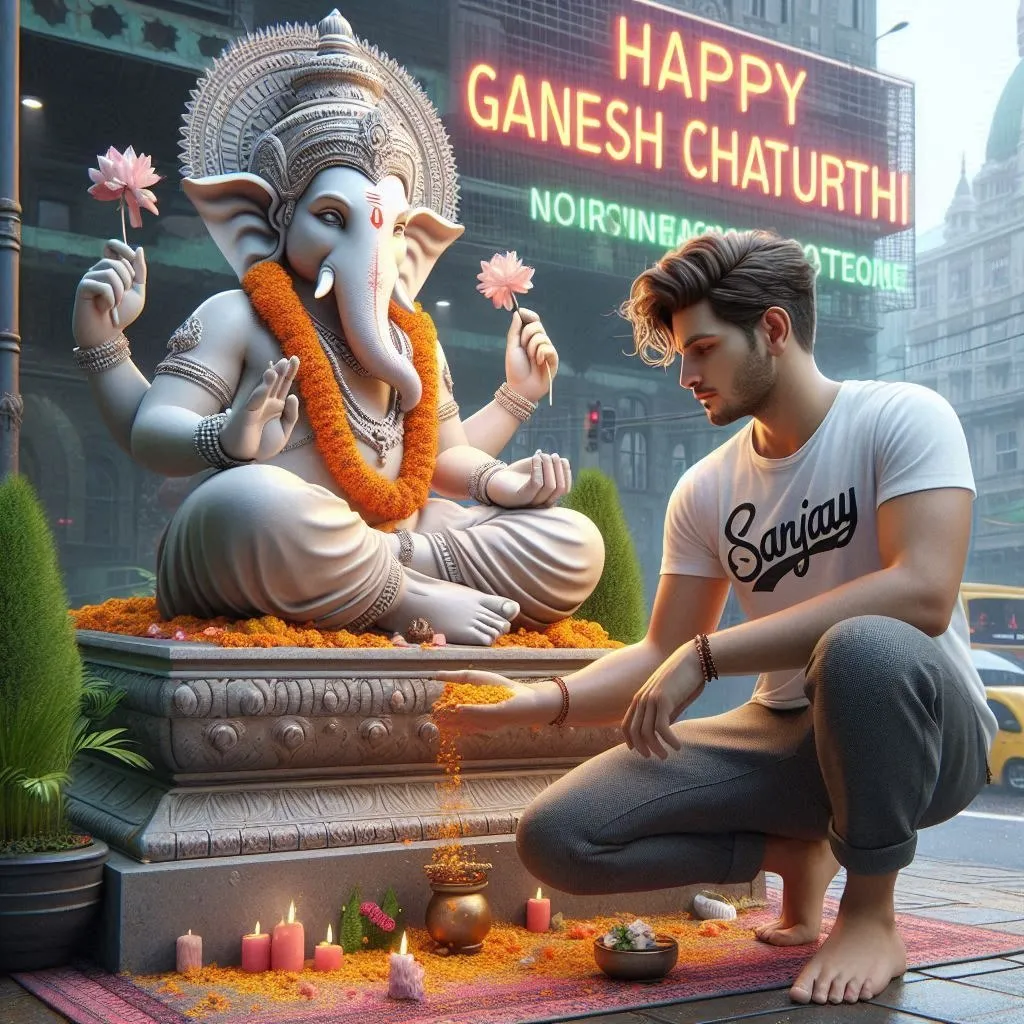 Create Your AI Ganesh Chaturthi Photo - Celebrate the Festival with Personal Touch