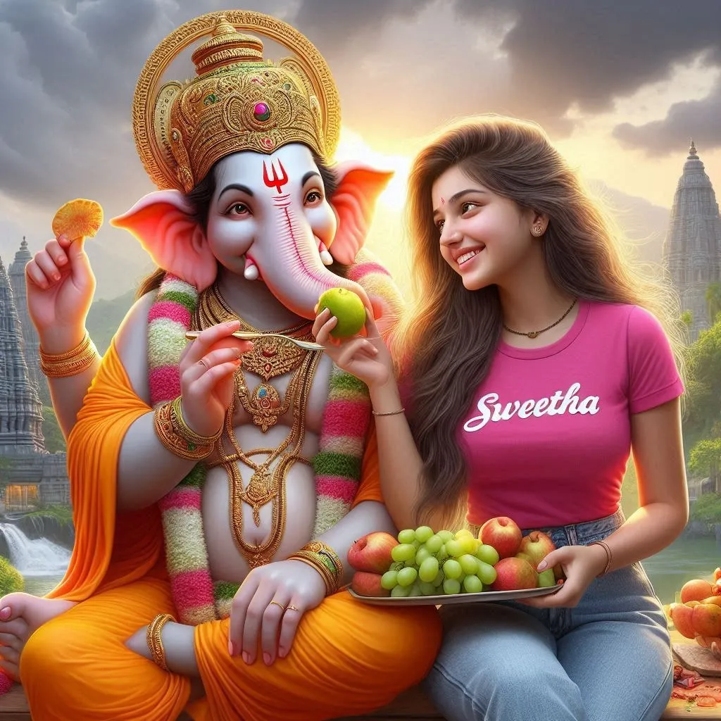 AI Ganesh Chaturthi Photo