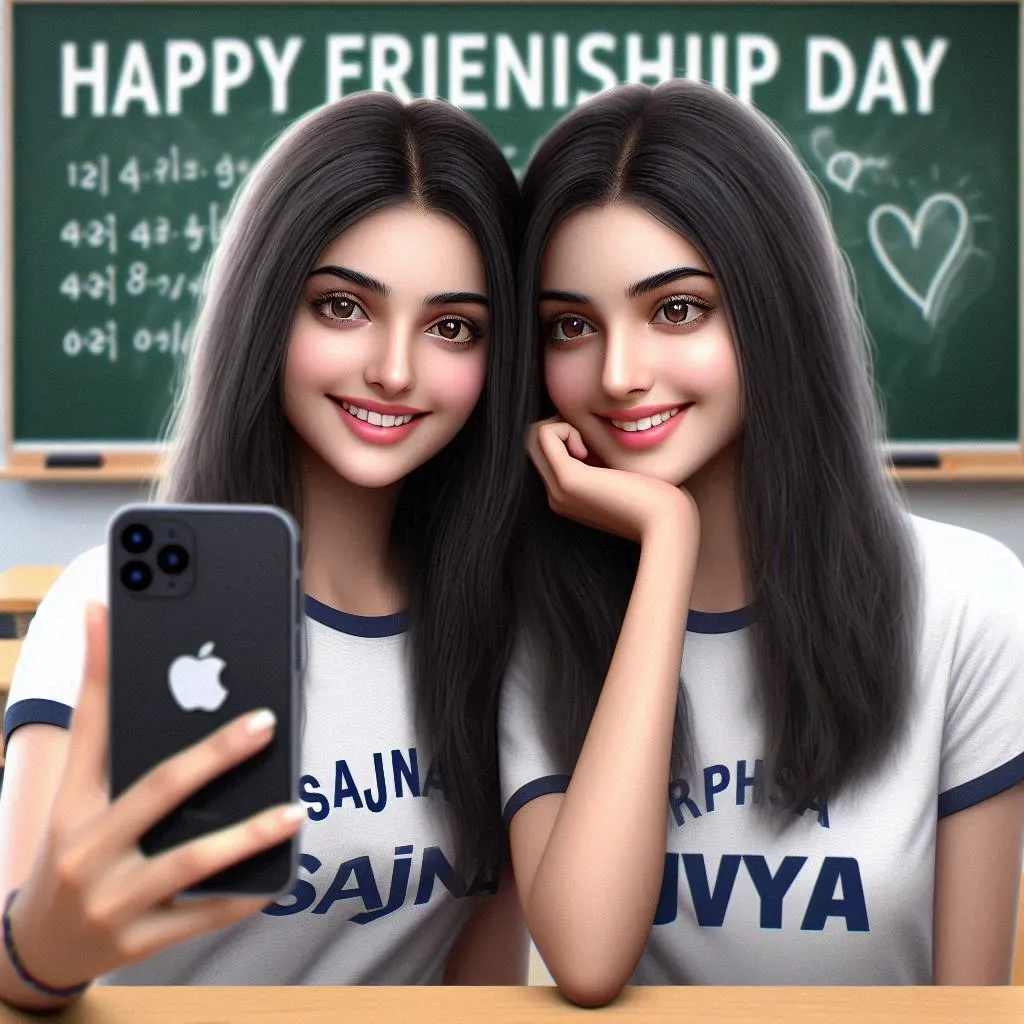 Prompts for Girls Friendship Day Photos