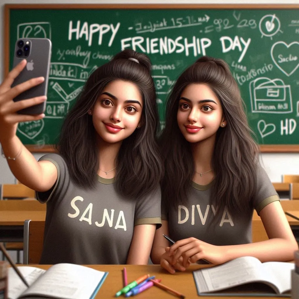 Prompts for Girls Friendship Day Photos