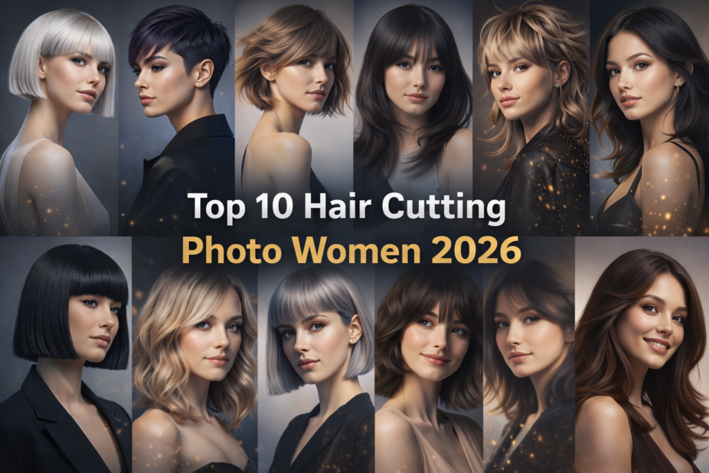 Hair Cutting Photo Women 2026