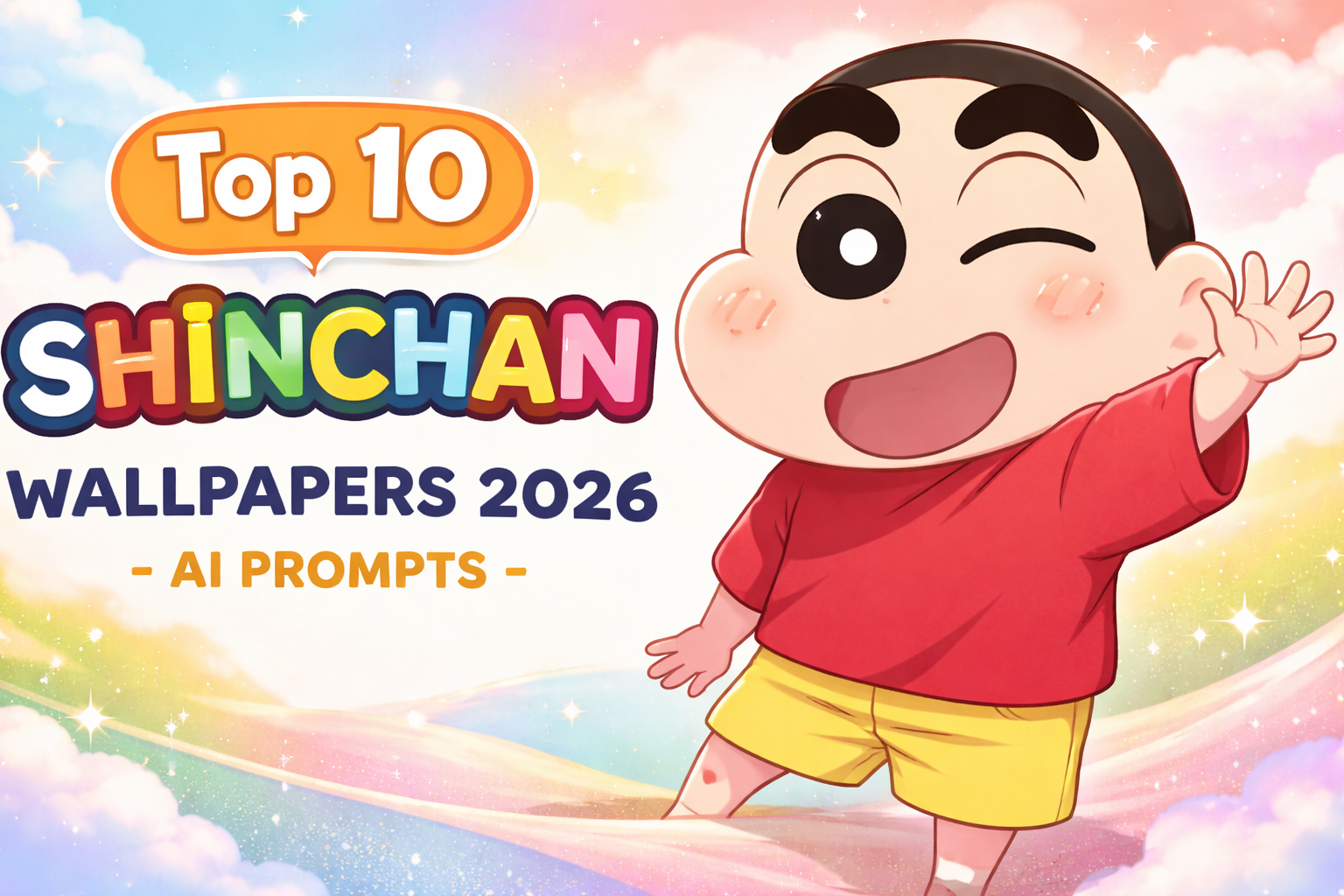 Top 10 Shinchan Wallpaper 2026 – AI Image Prompts