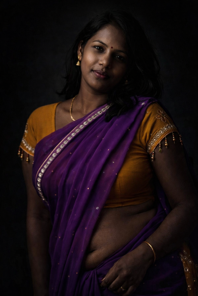 Convert this photo into black aesthetic Instagram profile style, dark background, soft light on face, high contrast, cinematic photography, realistic skin, modern social media look.