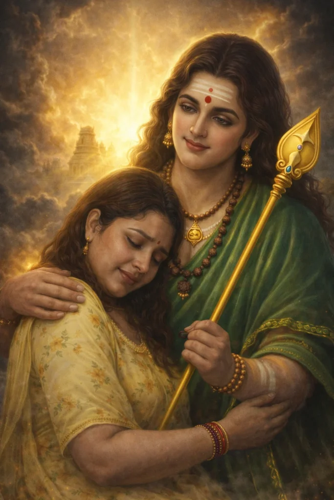 Murugan Carrying the User Through Difficult Time