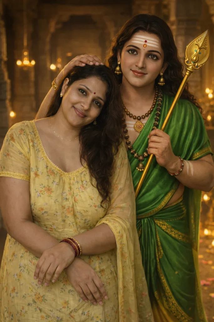 Divine Blessing Portrait