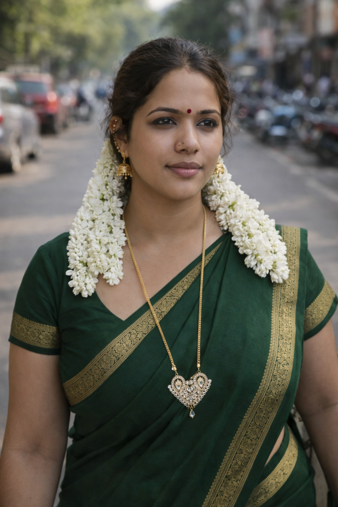 Make this photo look like captured while walking on a street, slight motion blur in background, subject sharp, natural sunlight, realistic colors, DSLR camera, cinematic look, real life photography.