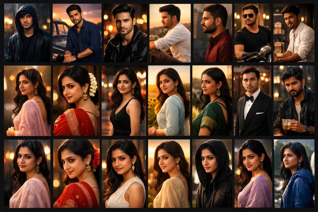 100 AI DP Prompts For Him and Her 2026