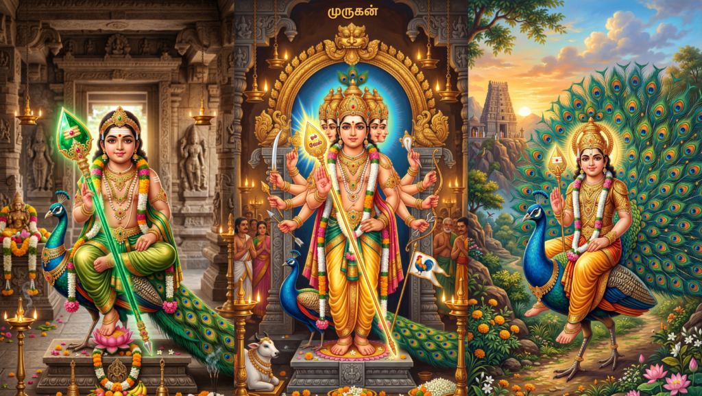 100 Ultra-Realistic Lord Murugan Image Prompts