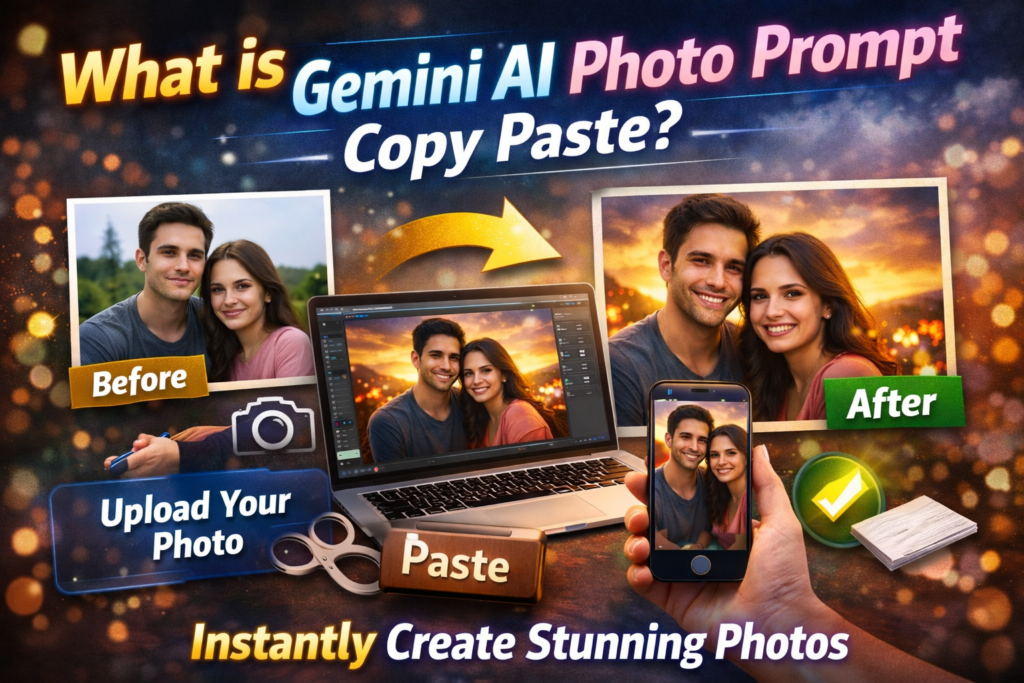 What Is Gemini AI Photo Prompt Copy Paste?