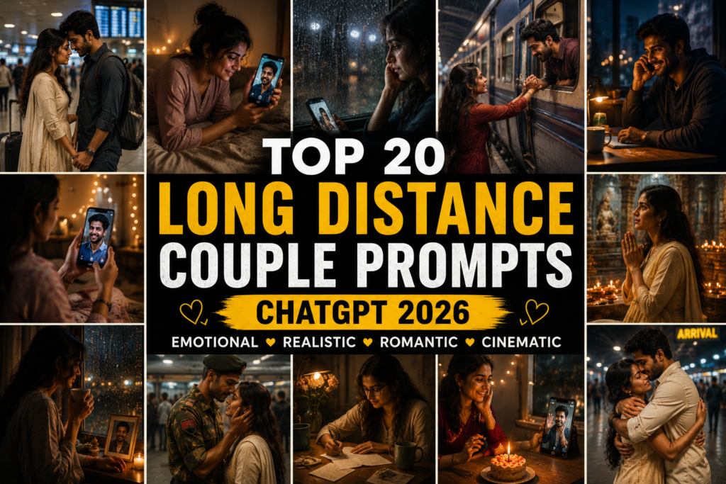 Top 20 Long Distance Couple Prompt ChatGPT 2026
