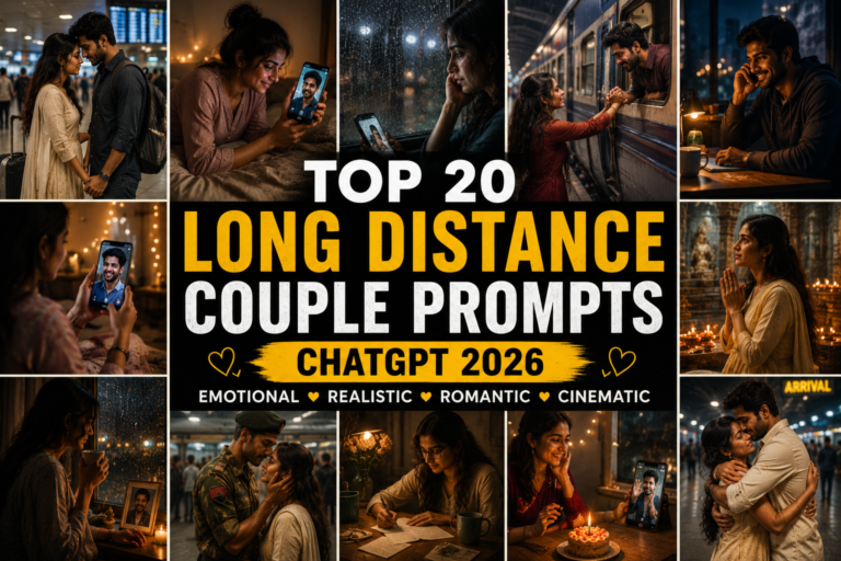 Top 20 Long Distance Couple Prompt ChatGPT 2026