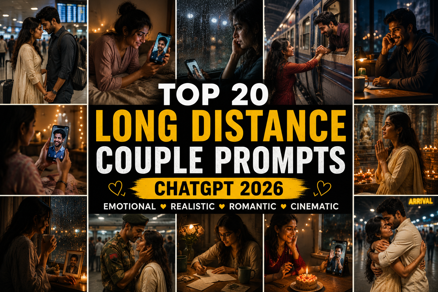 Top 20 Long Distance Couple Prompt ChatGPT 2026
